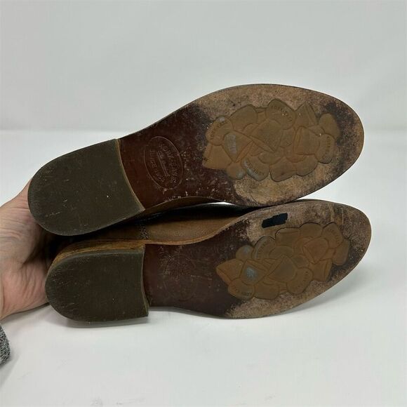 Kork-Ease Women's Slip-On Brown Leather Chelsea Ankle Boots Size 7.5 - Picture 10 of 12